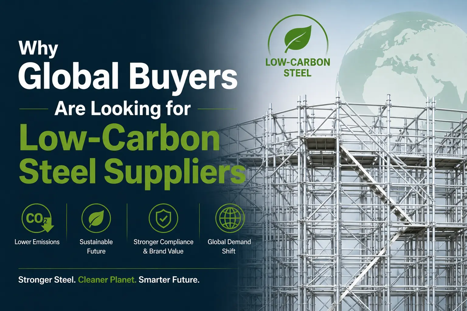 Why Global Buyers Are Looking for Low-Carbon Steel Suppliers