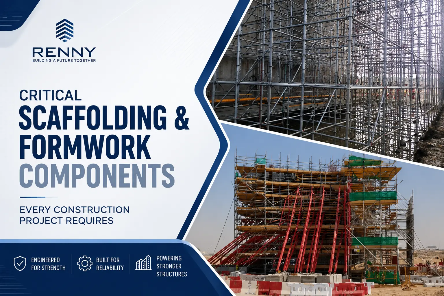 Critical Scaffolding & Formwork Components Every Construction Project Requires