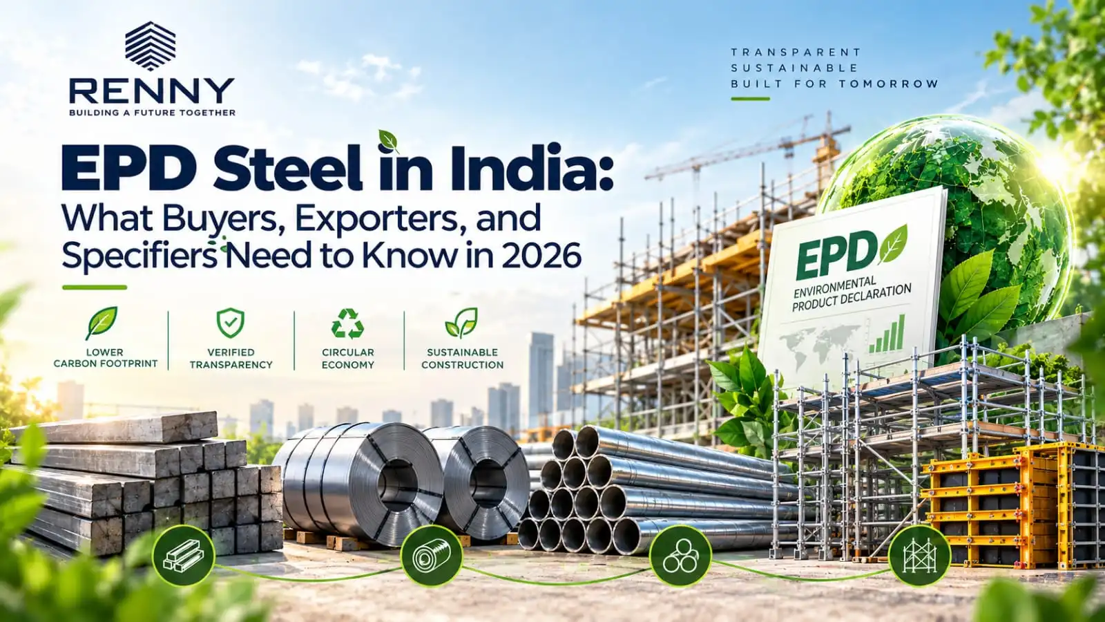 EPD Steel in India: What Buyers, Exporters, and Specifiers Need to Know in 2026