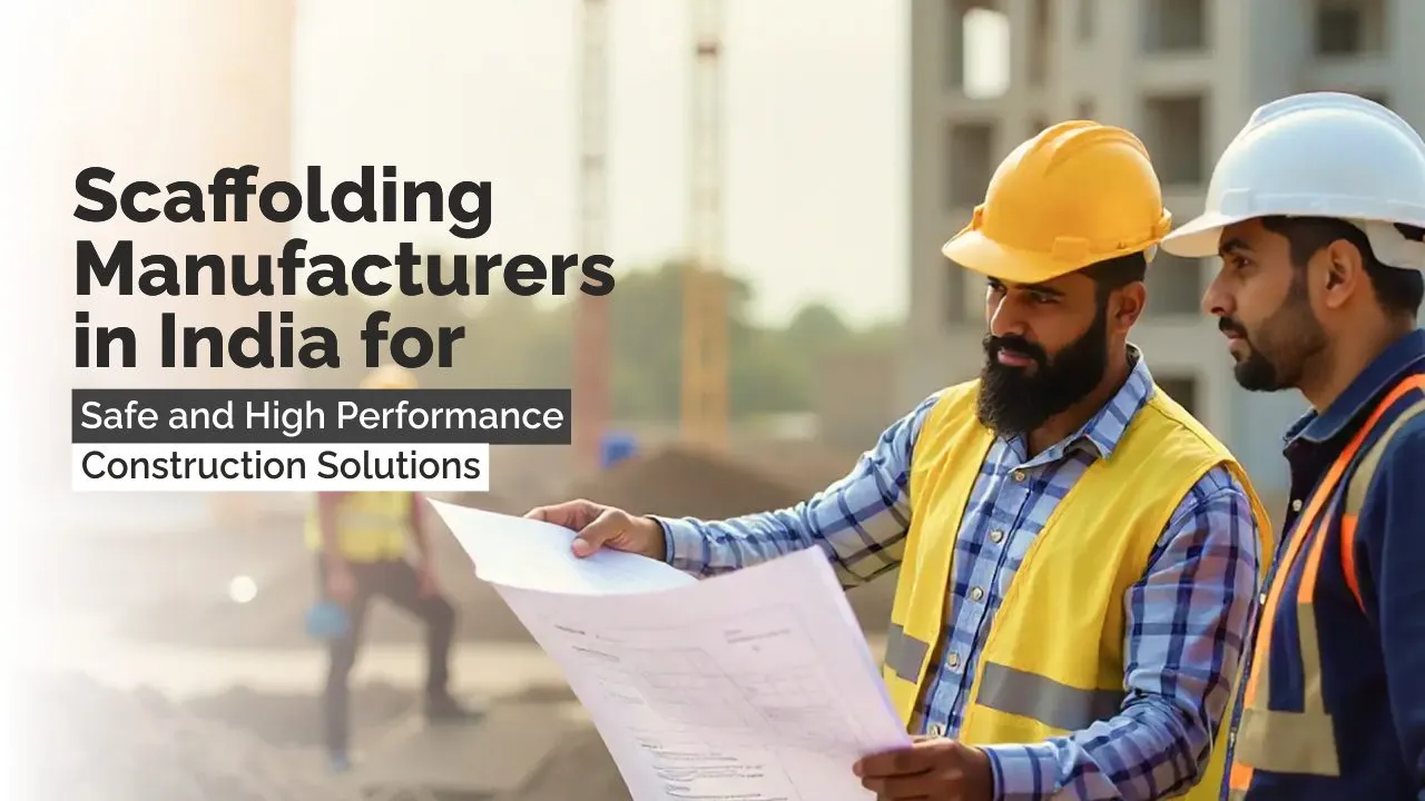 Best Scaffolding Manufacturers in India for Safe and High Performance Construction Solutions
